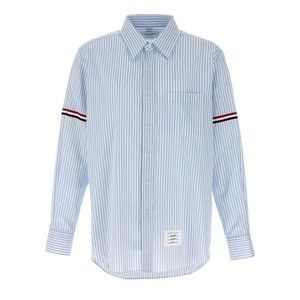 Thom Browne Button-Down Striped Oxford Cotton Shirt - NWT